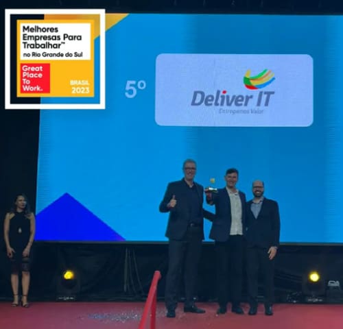 Premiacão GPTW Deliver IT